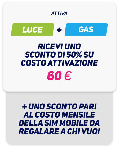 Sconti Luce e Gas