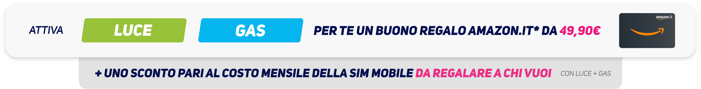 Sconti Luce e Gas