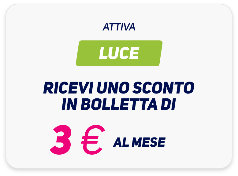 Sconti Luce e Gas